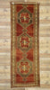 4 x 12 Vintage Turkish Oushak Runner 50490