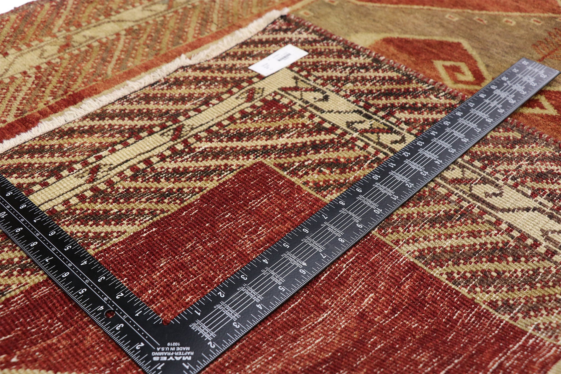 4 x 12 Vintage Turkish Oushak Runner 50490