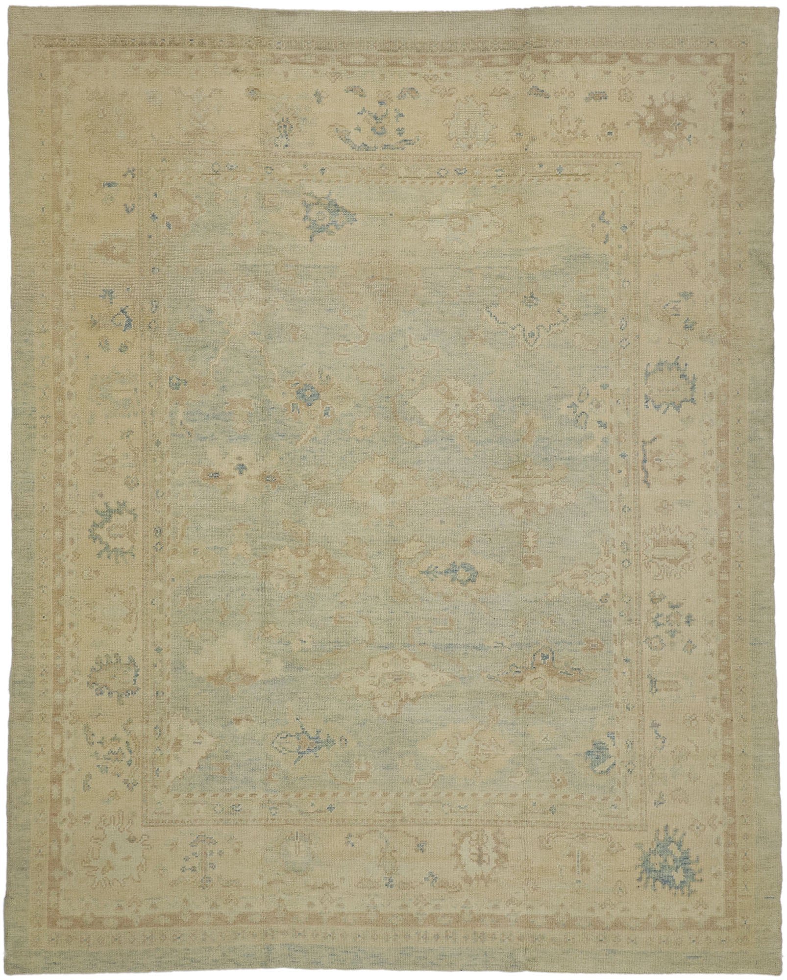 8 x 10 Turkish Oushak Rug 50496