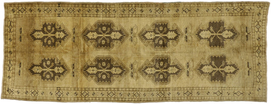 5 x 13 Vintage Turkish Oushak Rug 50511