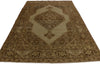 4 x 5 Antique Persian Tabriz Rug 50531