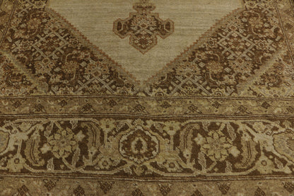 4 x 5 Antique Persian Tabriz Rug 50531