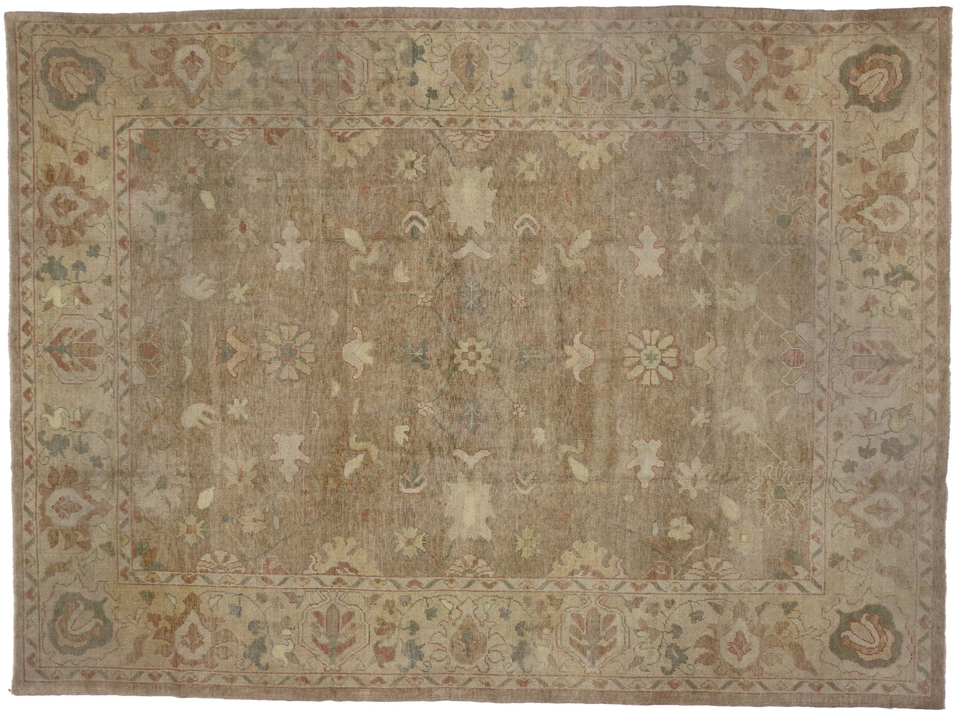 9 x 12 Turkish Oushak Rug 50534