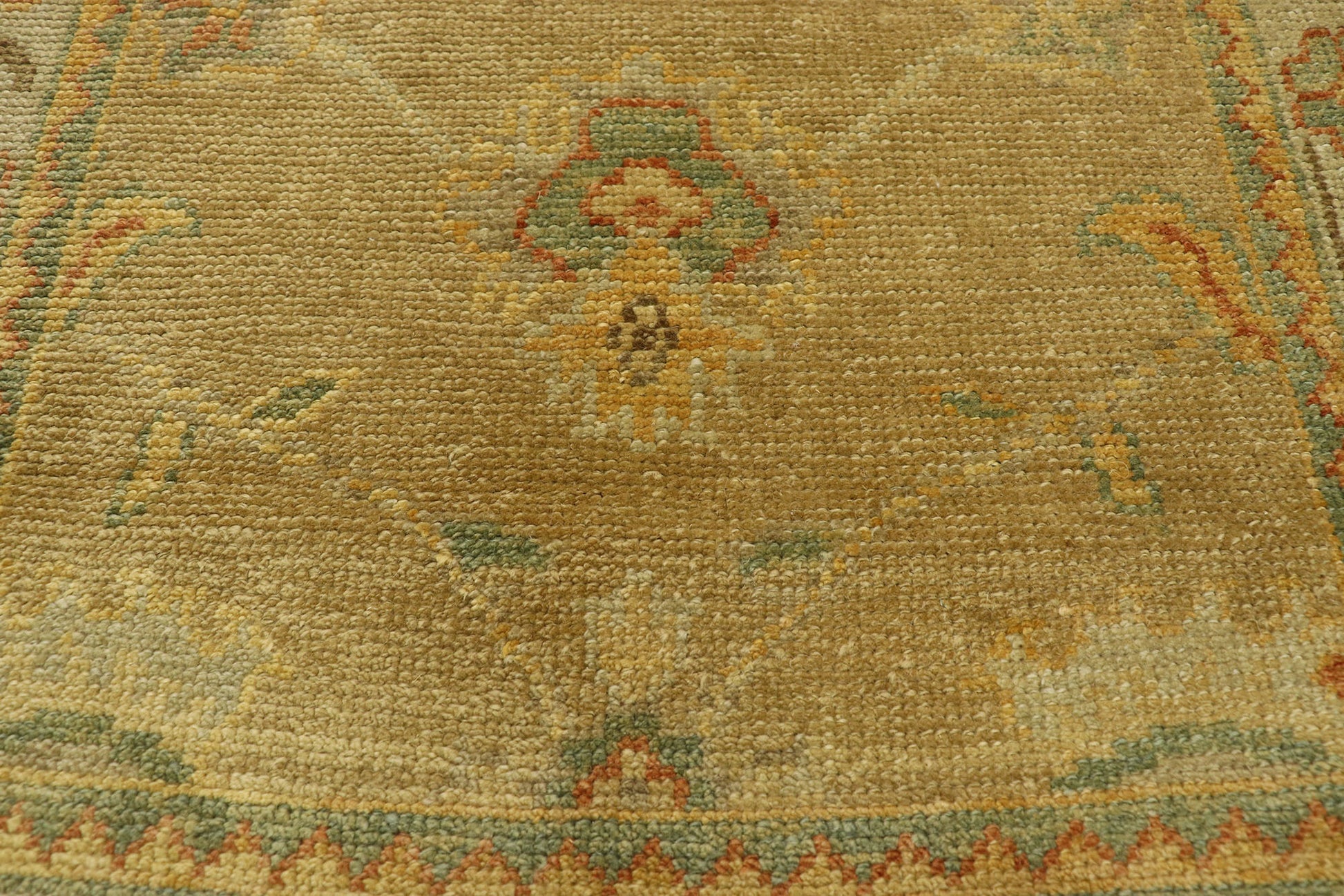 3 x 13 Modern Turkish Oushak Rug 50538