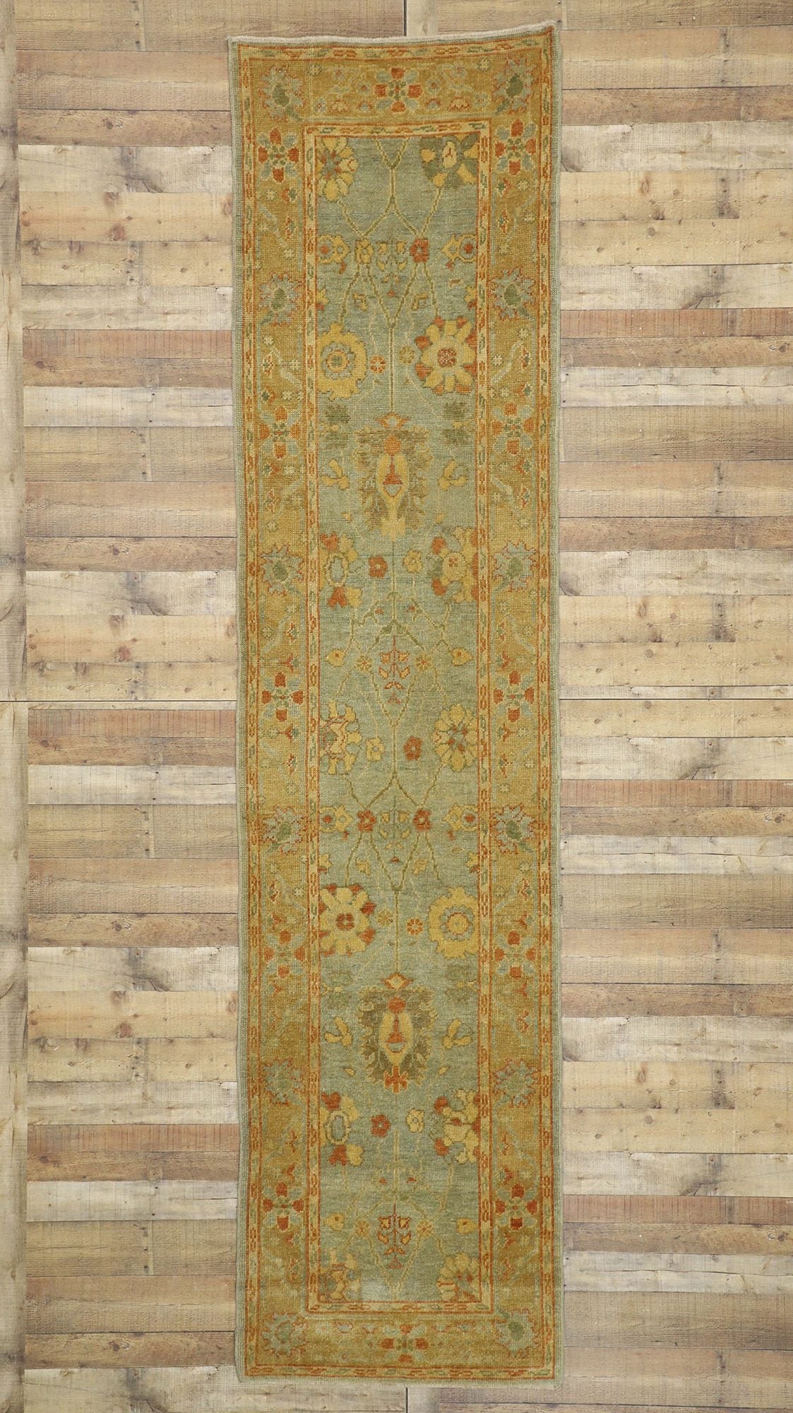 3 x 13 Modern Turkish Oushak Runner 50539