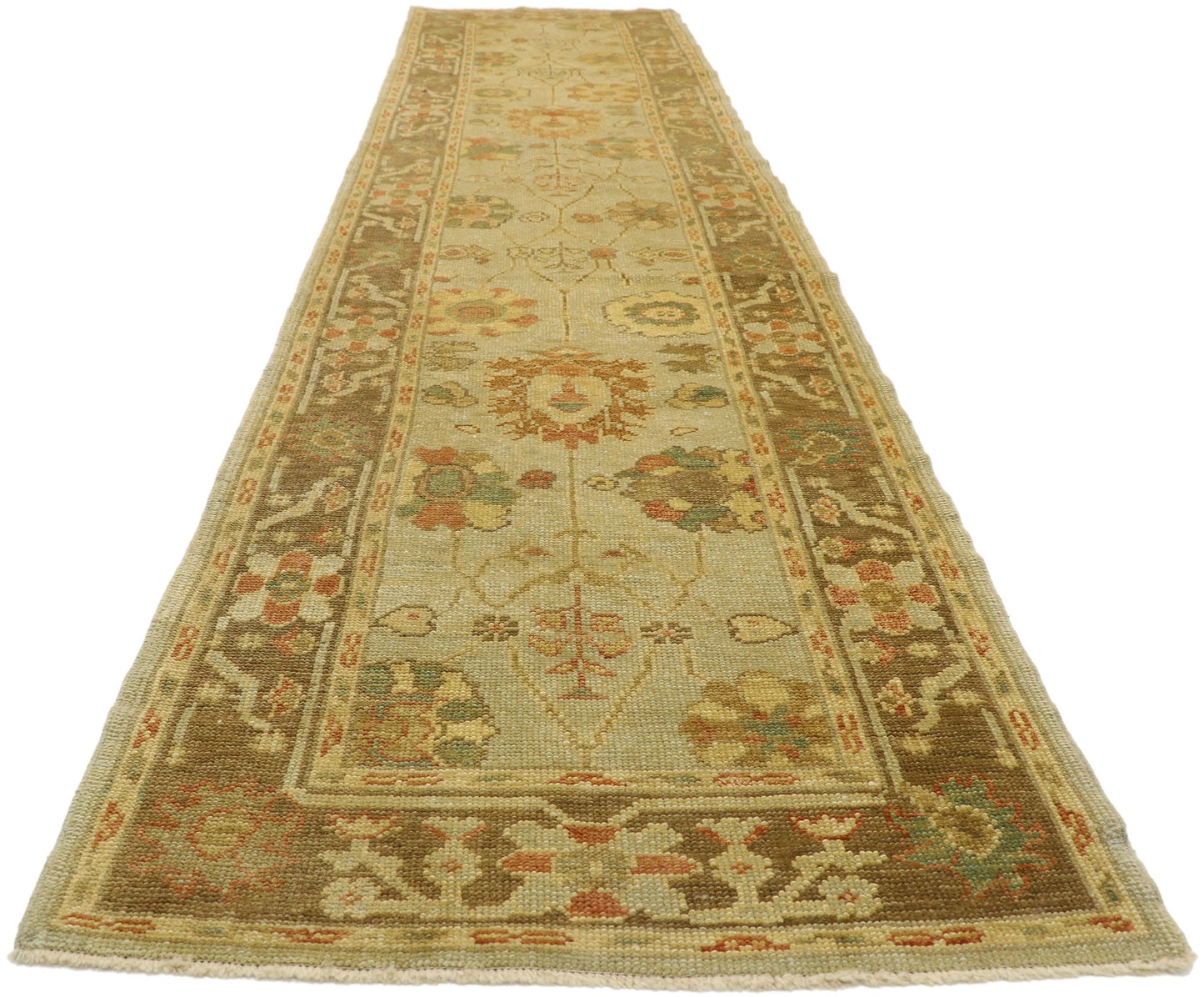 3 x 14 Turkish Oushak Runner 50540
