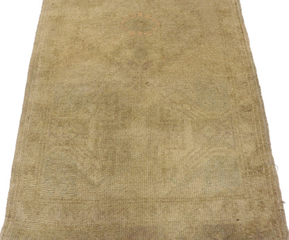 2 x 3 Vintage Turkish Oushak Rug 50541