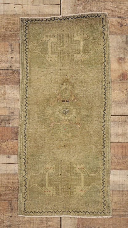 2 x 4 Vintage Oushak Rug 50555