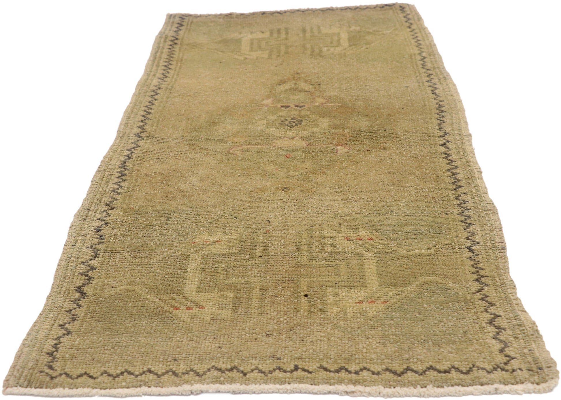 2 x 4 Vintage Oushak Rug 50555