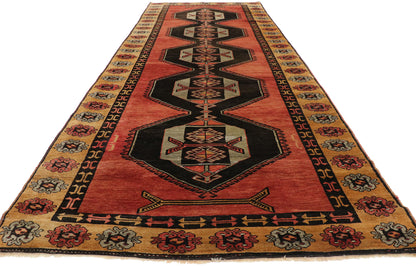 4 x 13 Vintage Oushak Rug 50567