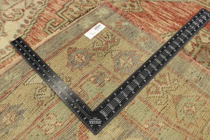 5 x 12 Vintage Turkish Oushak Gallery Rug 50571
