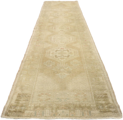 2 x 12 Vintage Turkish Oushak Runner 50579