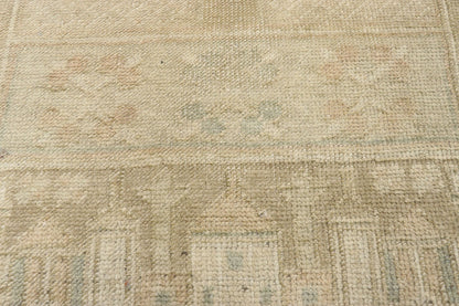 2 x 12 Vintage Turkish Oushak Runner 50579