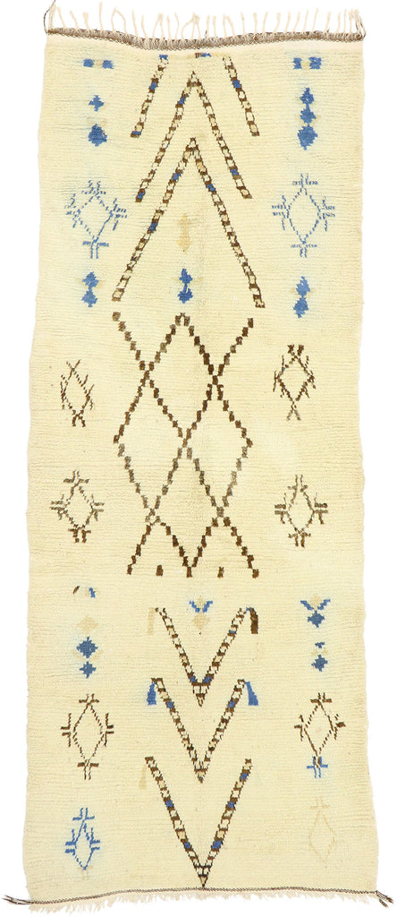 4 x 11 Vintage Moroccan Azilal Rug 20584