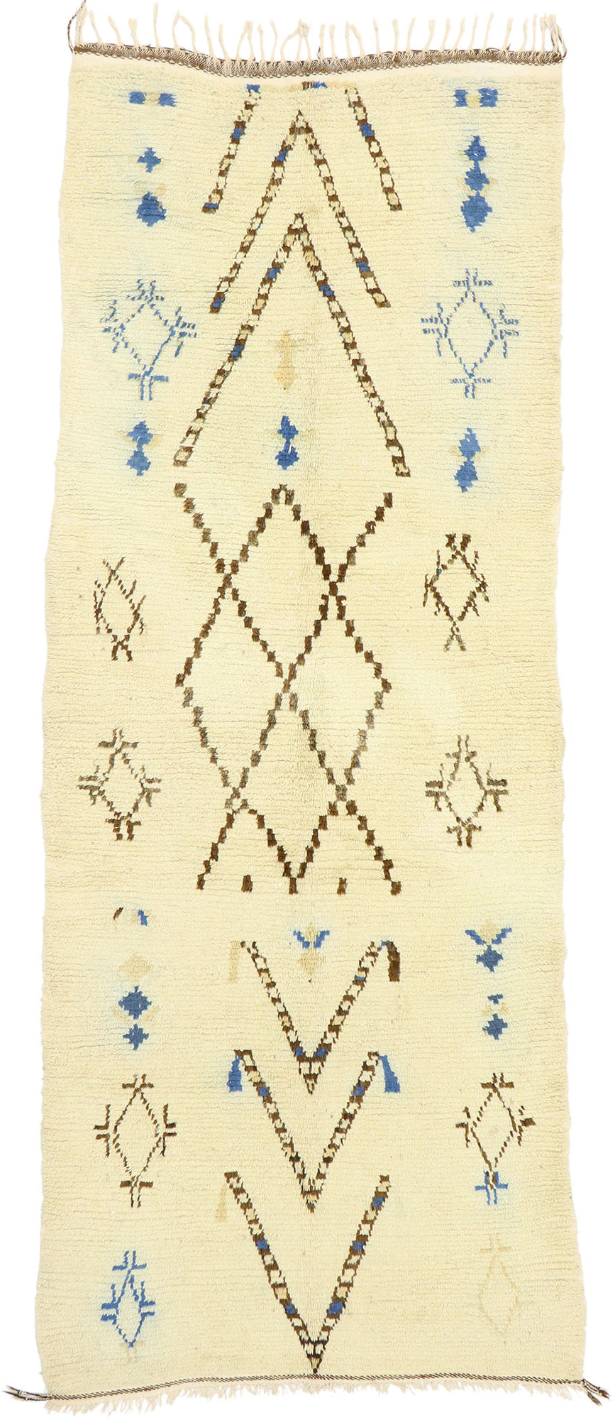 4 x 11 Vintage Moroccan Azilal Rug 20584