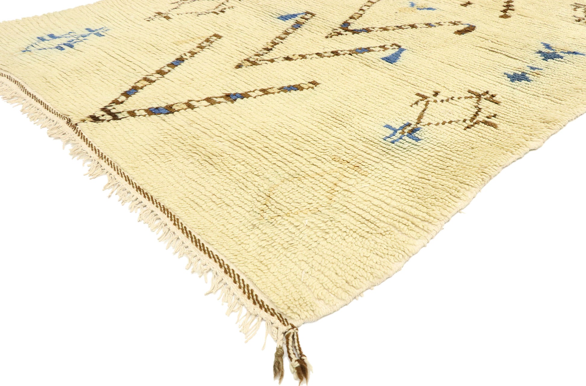 4 x 11 Vintage Moroccan Azilal Rug 20584