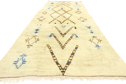 4 x 11 Vintage Moroccan Azilal Rug 20584