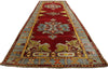 4 x 12 Vintage Turkish Oushak Runner 50587