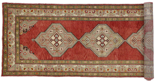 5 x 21 Vintage Oushak Rug 50590
