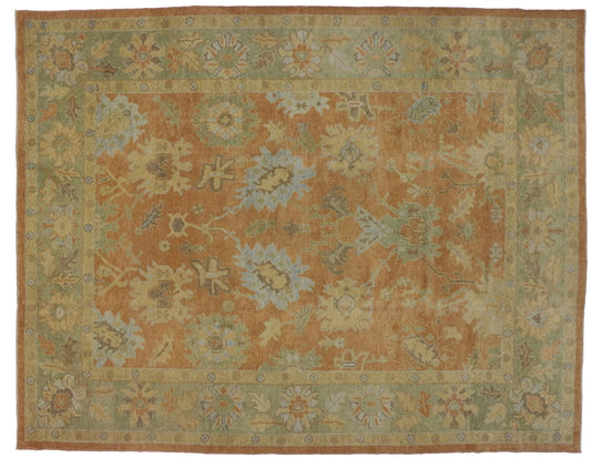 10 x 13 Oushak Rug 50604