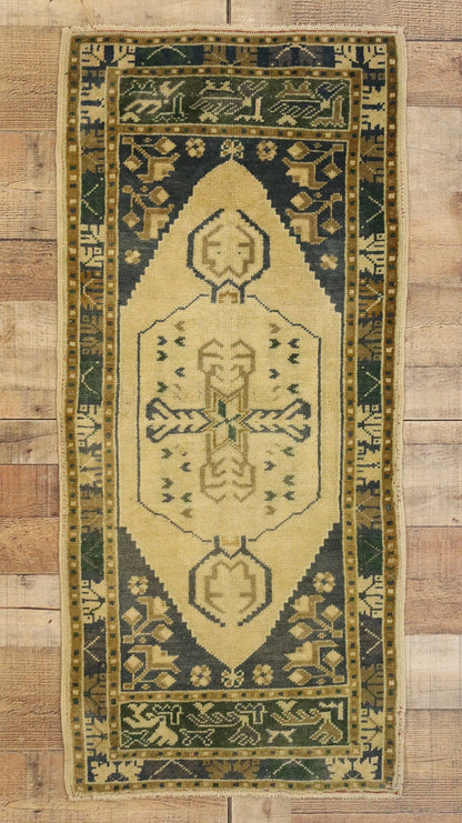 2 x 4 Vintage Turkish Oushak Rug 50610