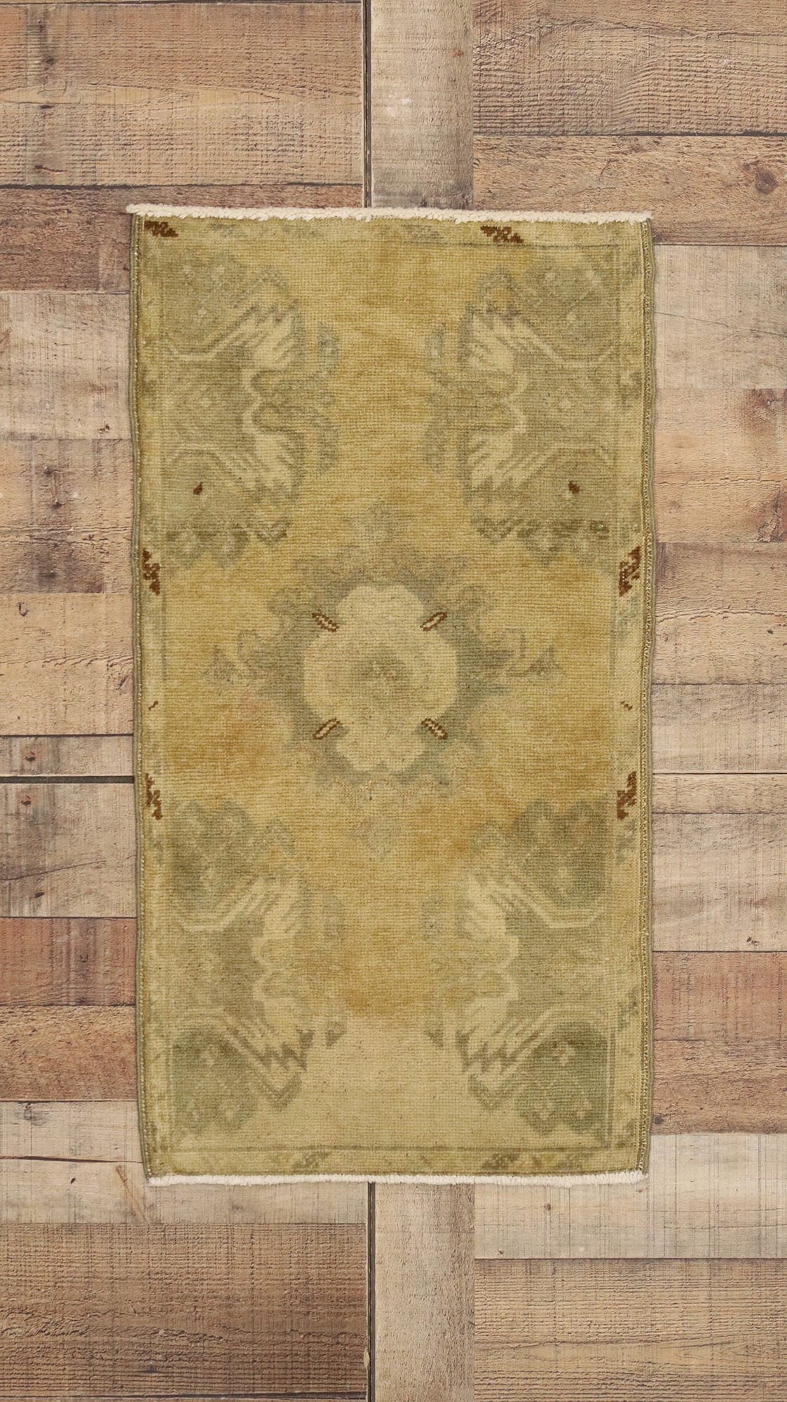2 x 3 Vintage Turkish Yastik Rug 50612