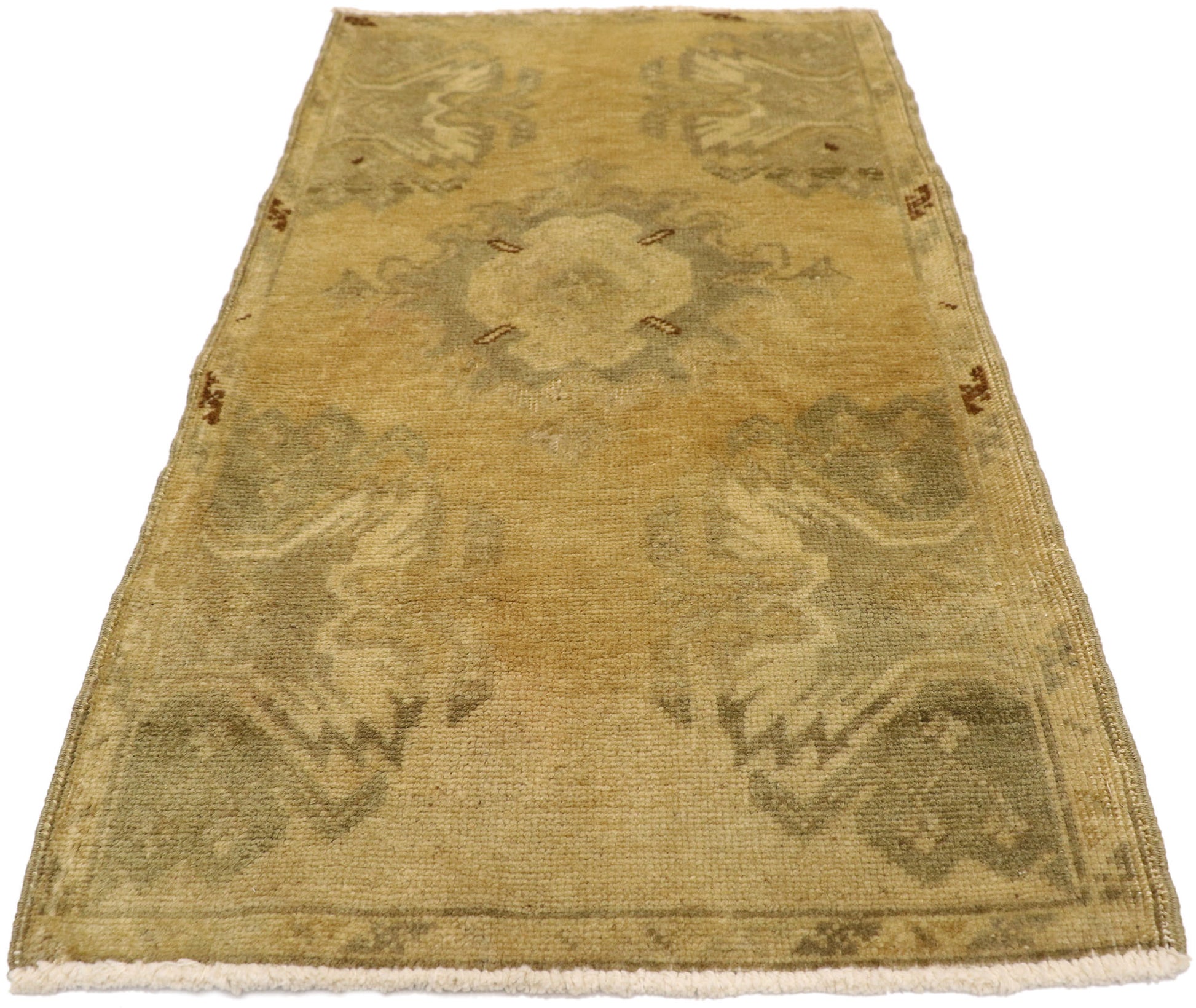 2 x 3 Vintage Turkish Yastik Rug 50612