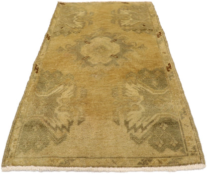 2 x 3 Vintage Turkish Yastik Rug 50612