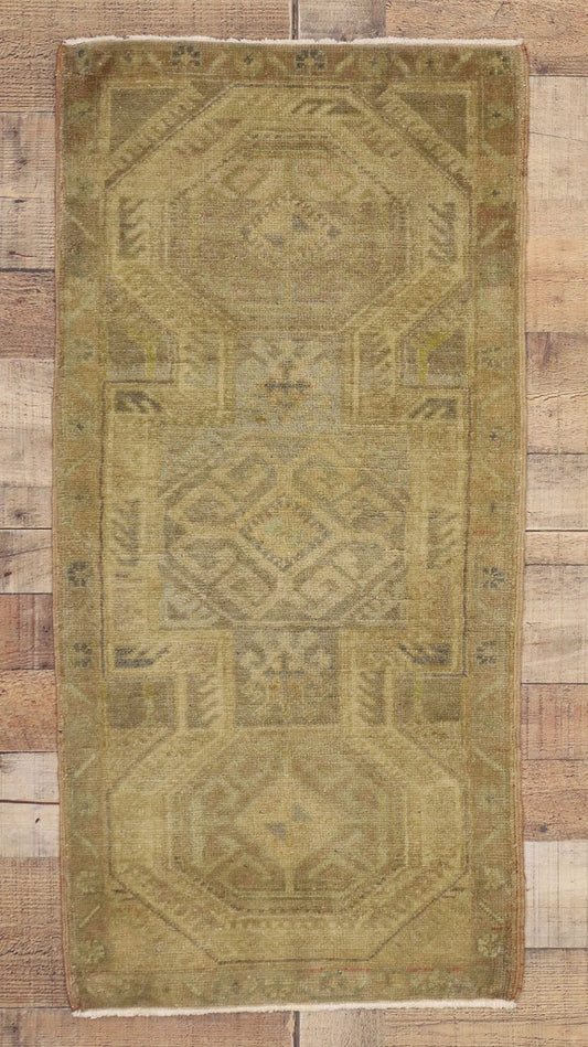 2 x 3 Vintage Turkish Yastik Rug 50625
