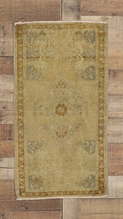2 x 3 Vintage Turkish Yastik Rug 50630