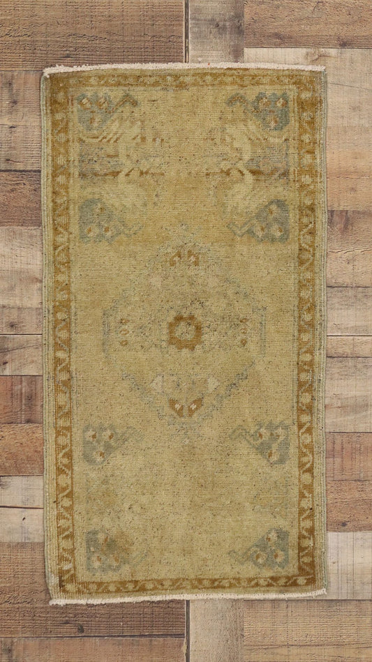 2 x 3 Vintage Turkish Yastik Rug 50630