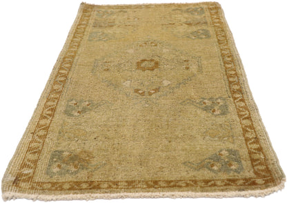 2 x 3 Vintage Turkish Yastik Rug 50630