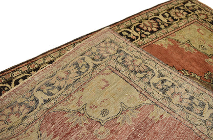 4 x 6 Vintage Turkish Oushak Rug 50632