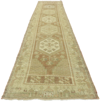 2 x 12 Vintage Oushak Runner 50641