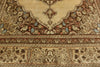 4 x 5 Distressed Antique Persian Tabriz Rug 50671