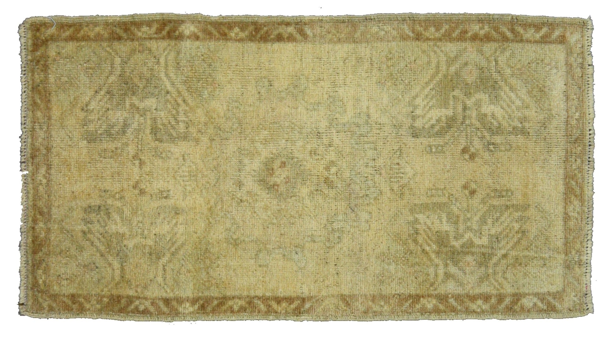 2 x 3 Vintage Turkish Oushak Rug 50675