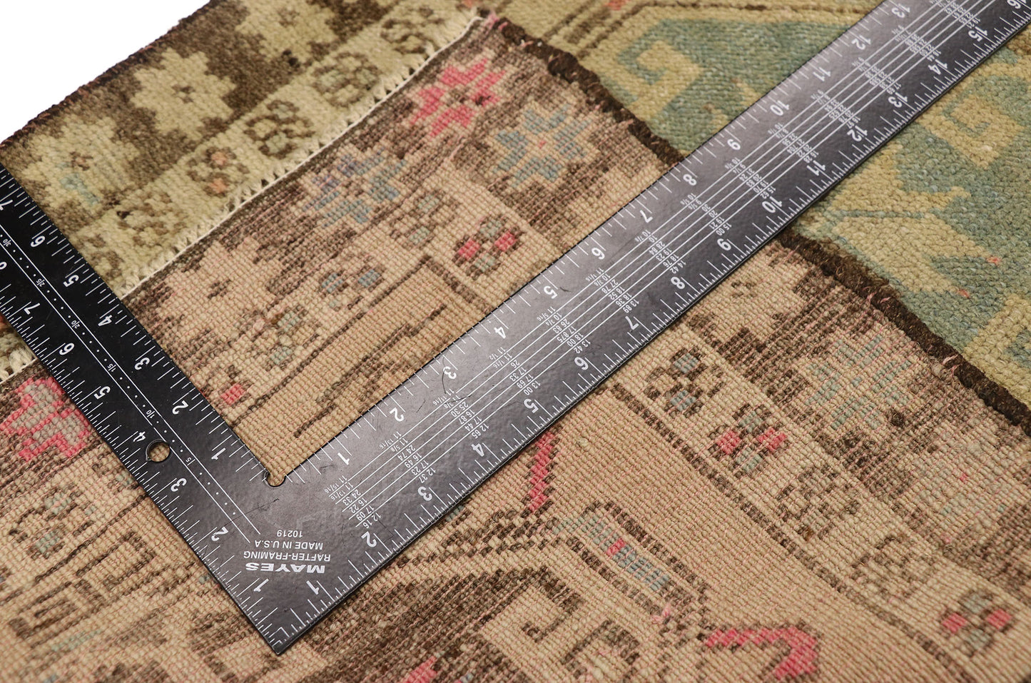2 x 3 Vintage Oushak Rug 50693
