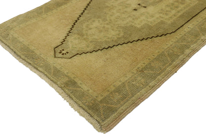 2 x 3 Vintage Turkish Yastik Rug 50698