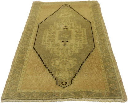 2 x 3 Vintage Turkish Yastik Rug 50698