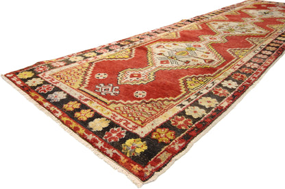 3 x 10 Vintage Red Turkish Oushak Rug 50727