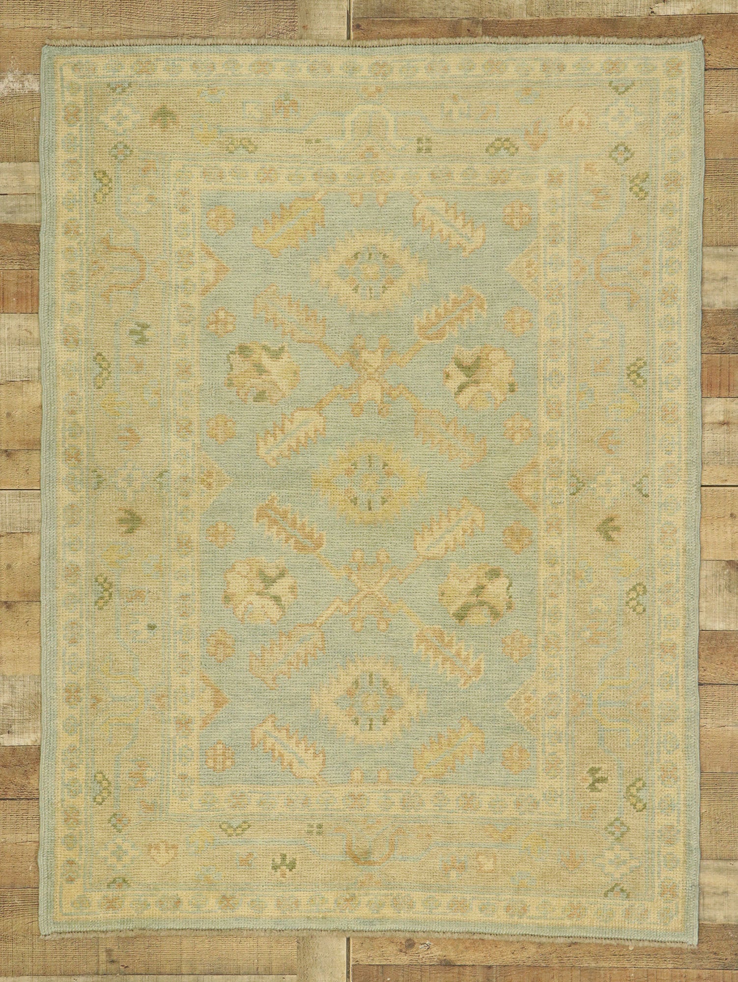 4 x 5 Turkish Oushak Rug 50733