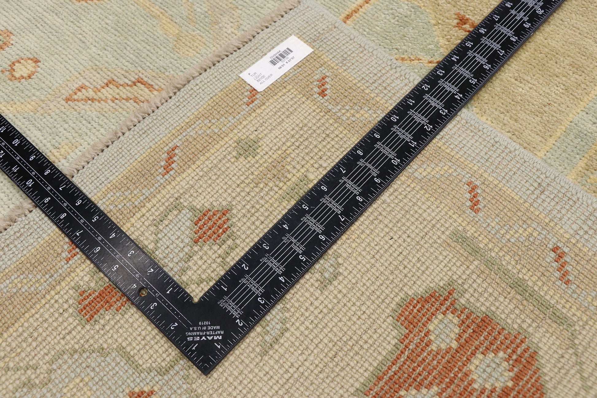 6 x 7 Turkish Oushak Rug 50736