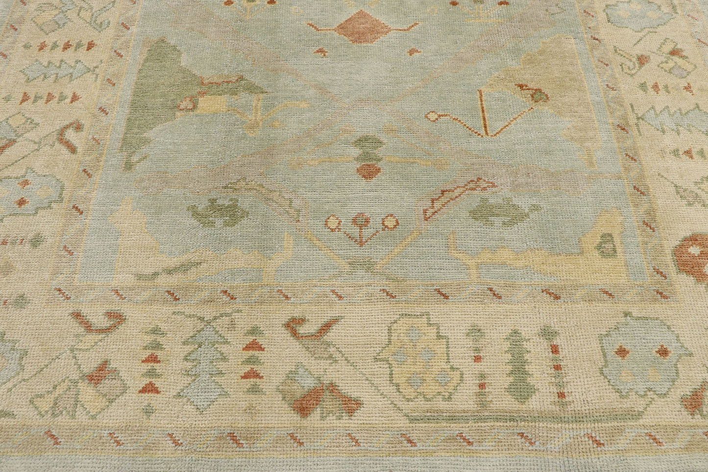 6 x 7 Turkish Oushak Rug 50736