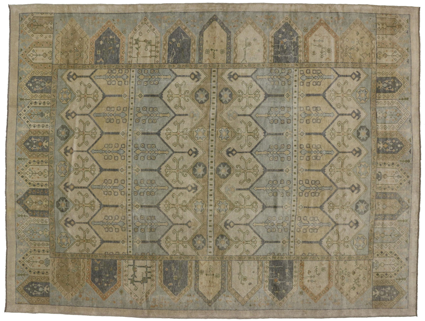 11 x 14 Oushak Rug 50738