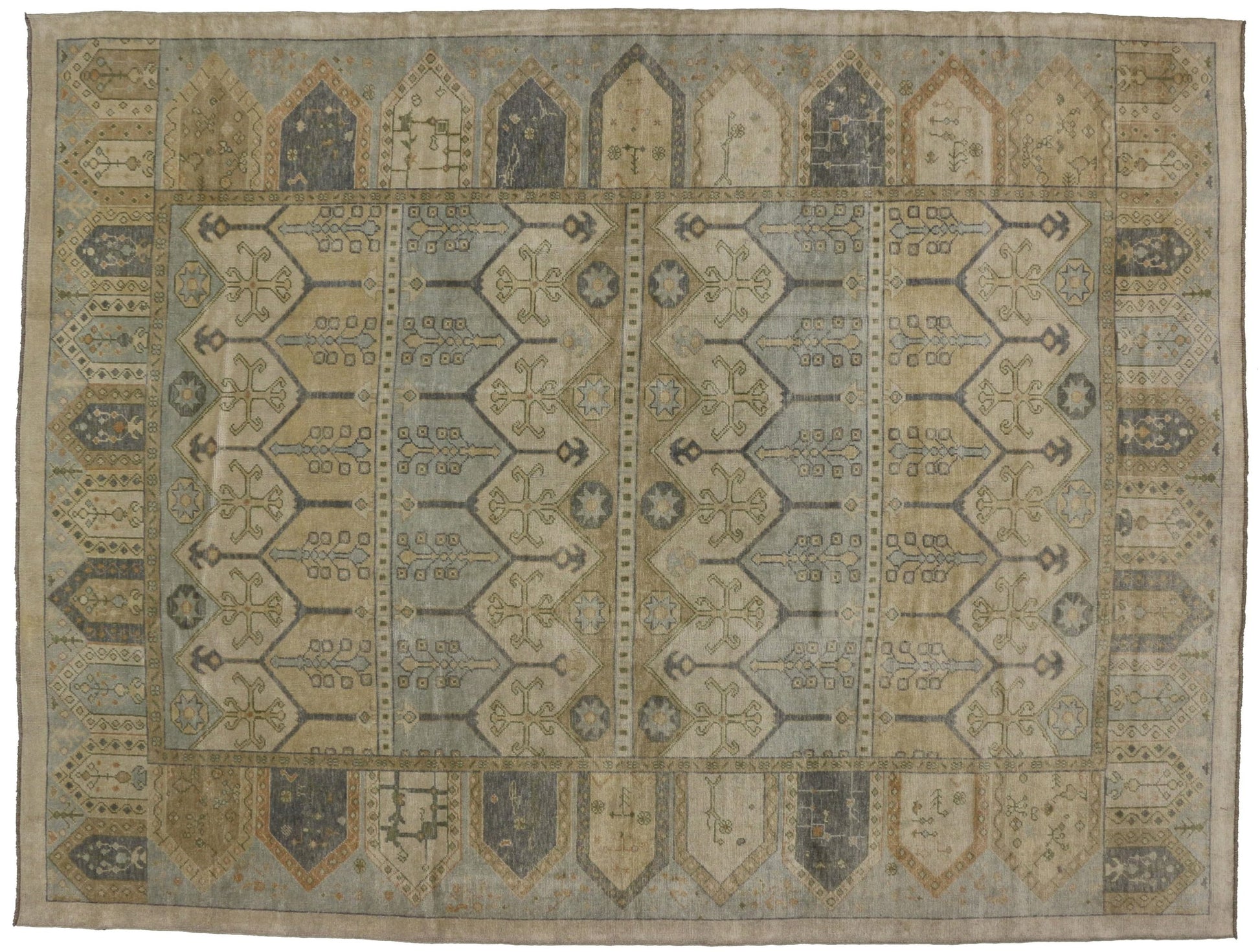 11 x 14 Oushak Rug 50738