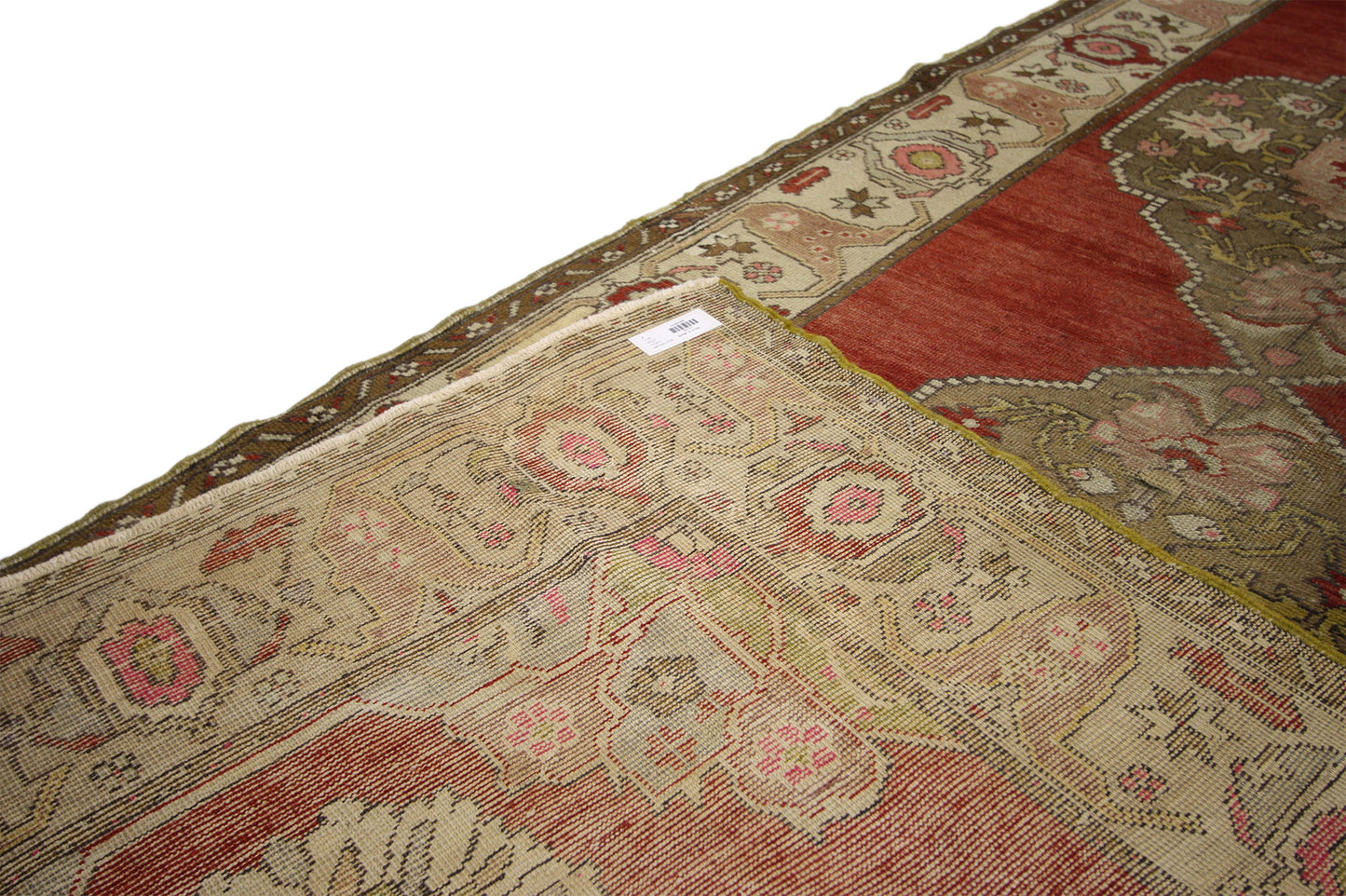 3 x 11 Vintage Turkish Oushak Runner 50757