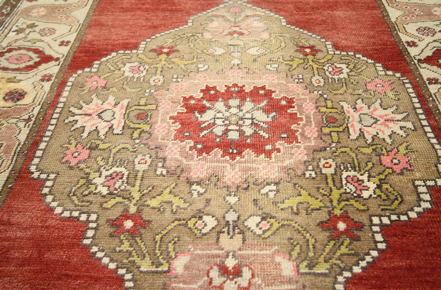 3 x 11 Vintage Turkish Oushak Runner 50757