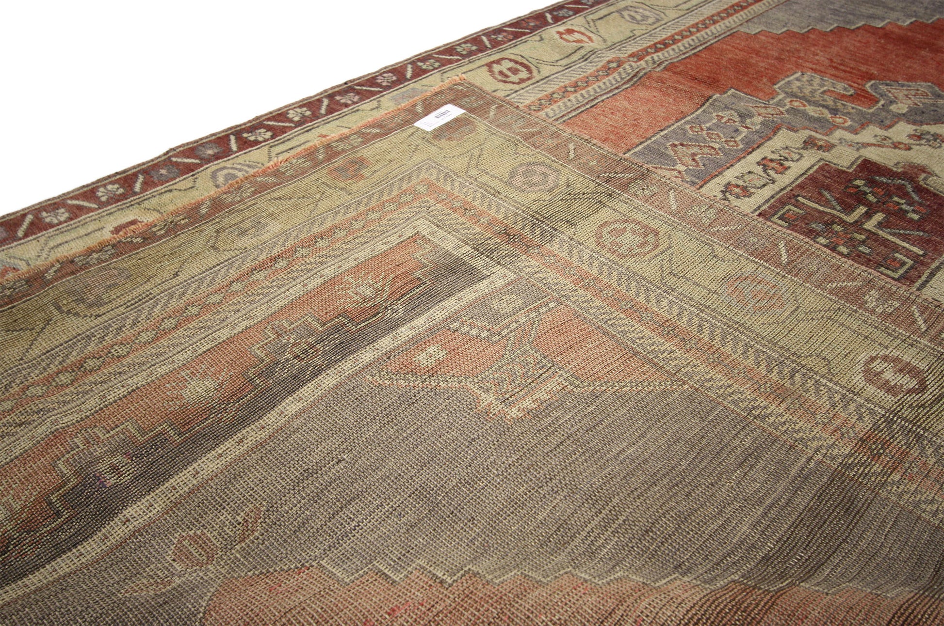 5 x 9 Vintage Turkish Oushak Rug 50758