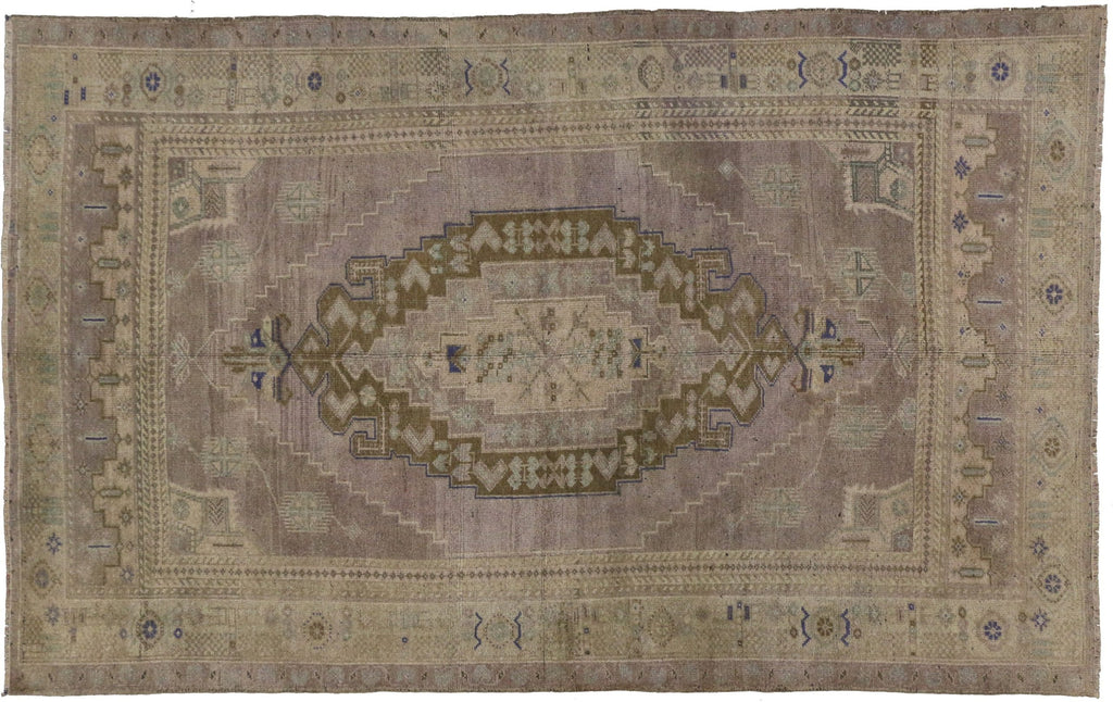 5 x 7 Vintage Oushak Rug 50762