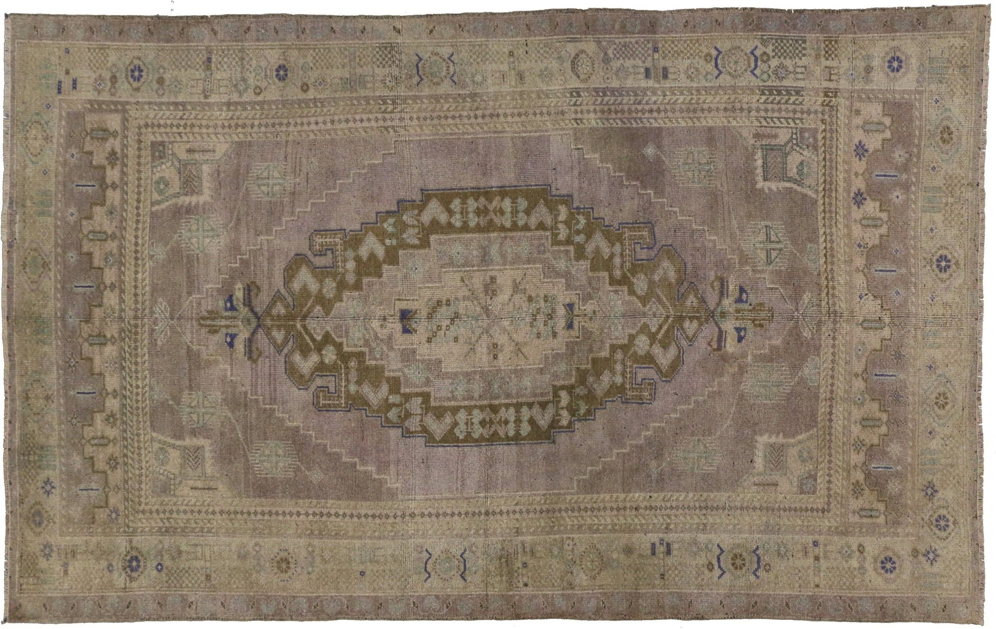 5 x 7 Vintage Oushak Rug 50762